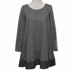 Anthropologie Herringbone Swing Dress